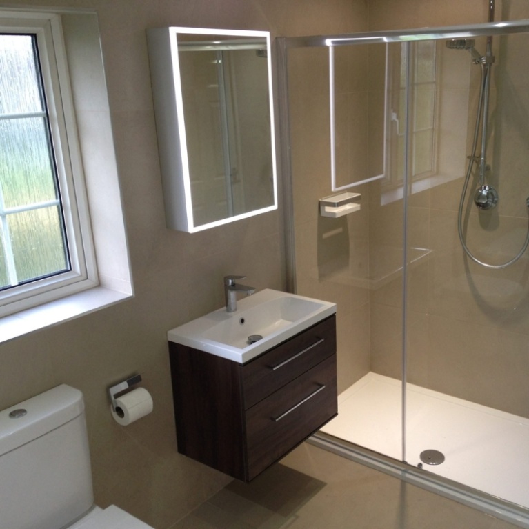 HIB Qubic 500mm LED Mirror Sanctuary Bathrooms